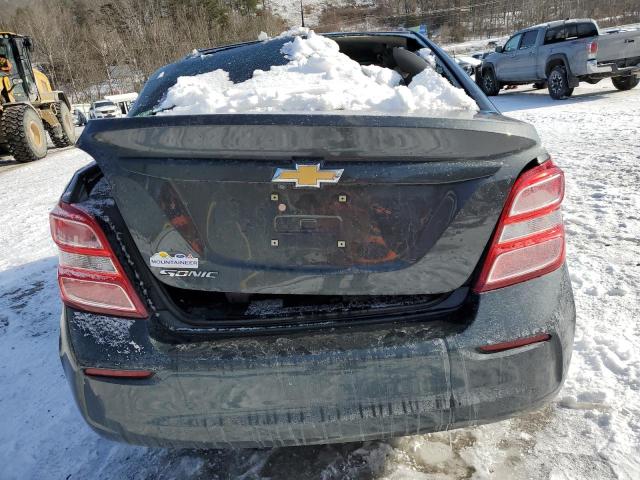 1G1JB5SH5H4156319 - 2017 CHEVROLET SONIC LS GRAY photo 6