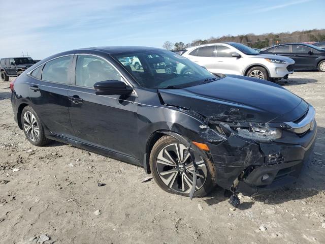 19XFC1F70HE021347 - 2017 HONDA CIVIC EXL შავი ფოტო 4