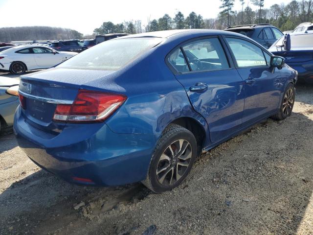 19XFB2F83FE020773 - 2015 HONDA CIVIC EX Синій фото 3