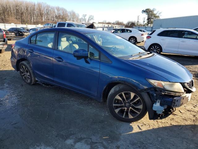 19XFB2F83FE020773 - 2015 HONDA CIVIC EX Синій фото 4