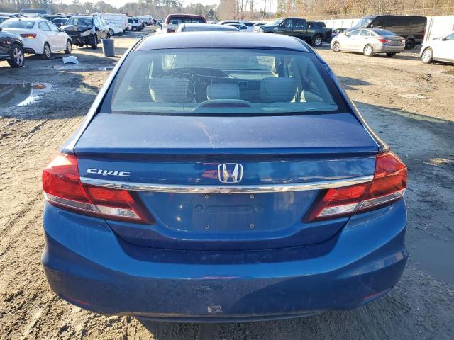19XFB2F83FE020773 - 2015 HONDA CIVIC EX Синій фото 6