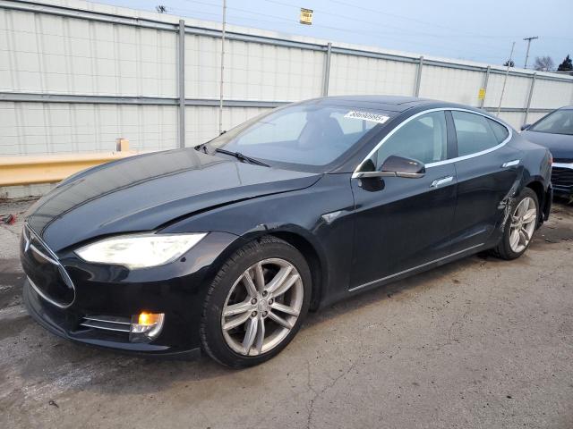 5YJSA1AG3DFP08421 - 2013 TESLA MODEL S BLACK photo 1
