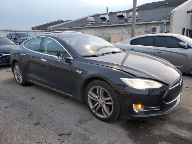 5YJSA1AG3DFP08421 - 2013 TESLA MODEL S BLACK photo 4