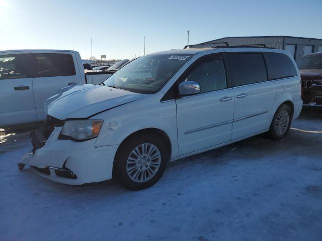 2C4RC1CG3DR569448 - 2013 CHRYSLER TOWN & COU TOURING L WHITE photo 1