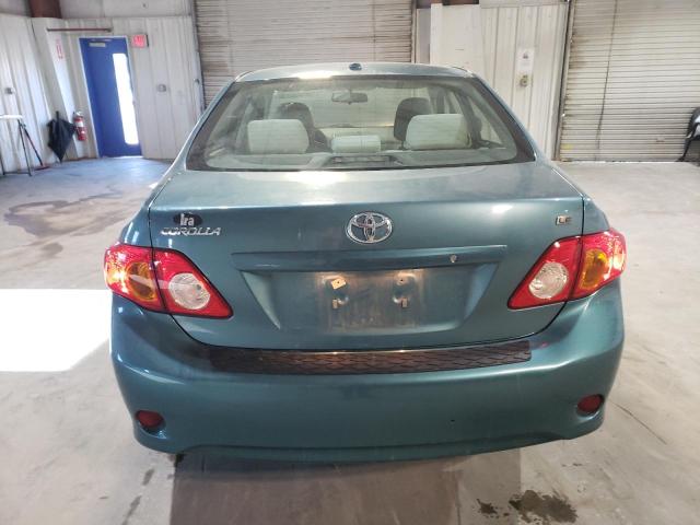 2T1BU4EE1AC331749 - 2010 TOYOTA COROLLA LE BASE GREEN photo 6