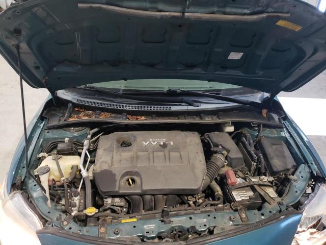 2T1BU4EE1AC331749 - 2010 TOYOTA COROLLA LE BASE GREEN photo 7