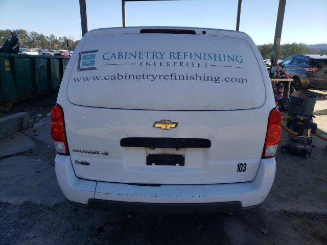 1GNDV23W18D205790 - 2007 CHEVROLET UPLANDER LS WHITE photo 6