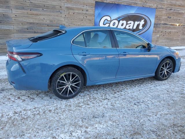 4T1G11AKXPU188140 - 2023 TOYOTA CAMRY SE NIGHT SHADE BLUE photo 3