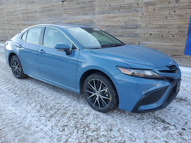 4T1G11AKXPU188140 - 2023 TOYOTA CAMRY SE NIGHT SHADE BLUE photo 4