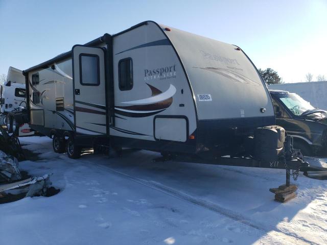 4YDT26722HT410811 - 2017 KEYSTONE PASSPORT BEIGE photo 1