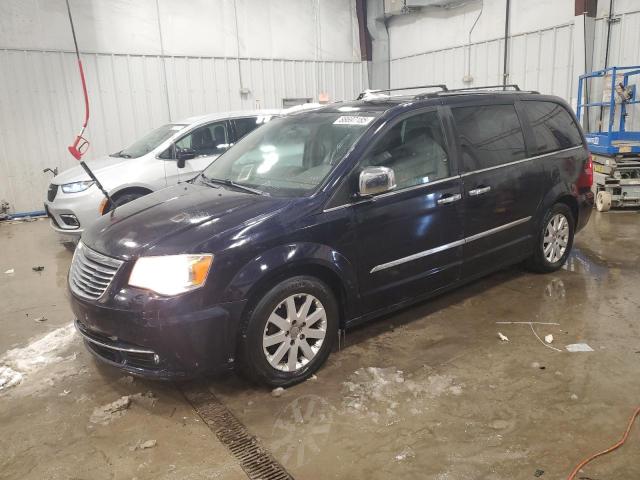 2A4RR8DG3BR634912 - 2011 CHRYSLER TOWN & COU TOURING L BLUE photo 1