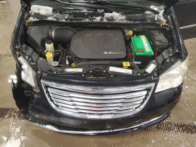 2A4RR8DG3BR634912 - 2011 CHRYSLER TOWN & COU TOURING L BLUE photo 12