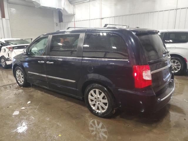 2A4RR8DG3BR634912 - 2011 CHRYSLER TOWN & COU TOURING L BLUE photo 2