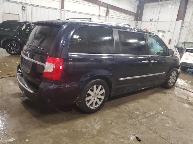2A4RR8DG3BR634912 - 2011 CHRYSLER TOWN & COU TOURING L BLUE photo 3