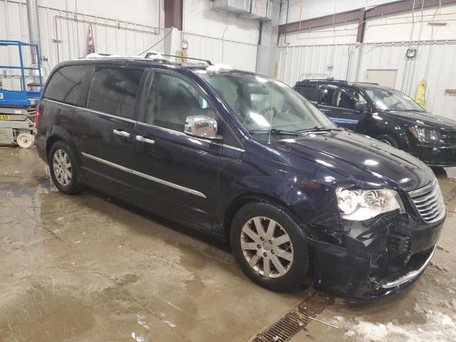 2A4RR8DG3BR634912 - 2011 CHRYSLER TOWN & COU TOURING L BLUE photo 4