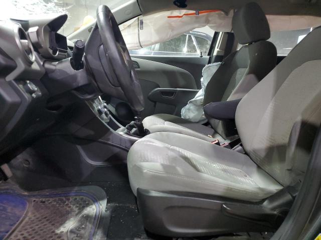 1G1JB6SH7G4114965 - 2016 CHEVROLET SONIC LS GRAY photo 7