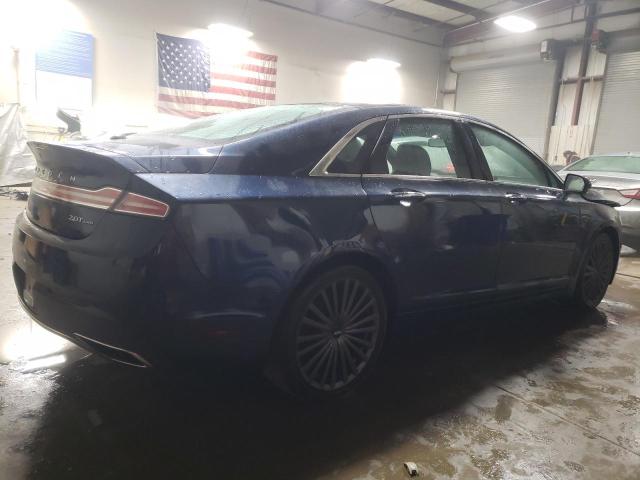 3LN6L5F93HR666166 - 2017 LINCOLN MKZ RESERVE ლურჯი ფოტო 3