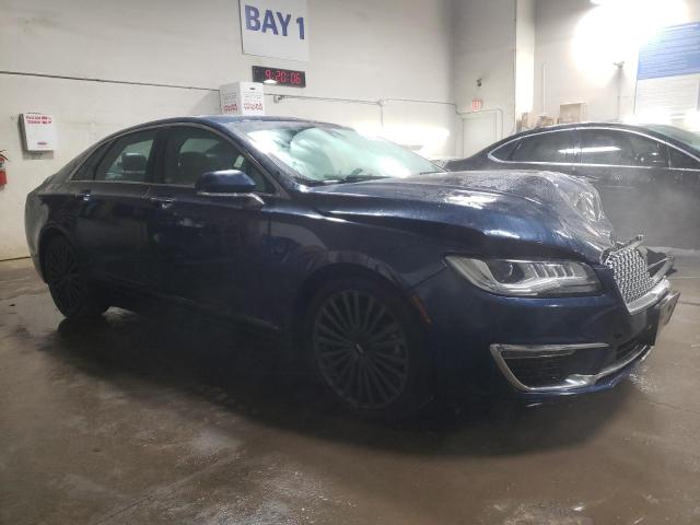 3LN6L5F93HR666166 - 2017 LINCOLN MKZ RESERVE ლურჯი ფოტო 4