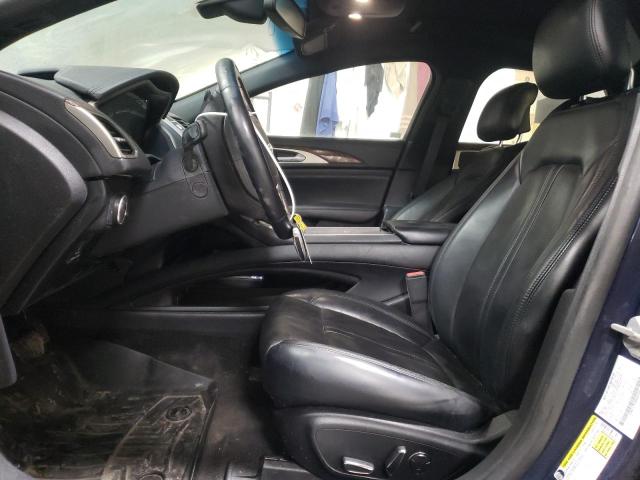 3LN6L5F93HR666166 - 2017 LINCOLN MKZ RESERVE ლურჯი ფოტო 7