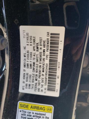 19UUA8F59EA004454 - 2014 ACURA TL TECH BLACK photo 12