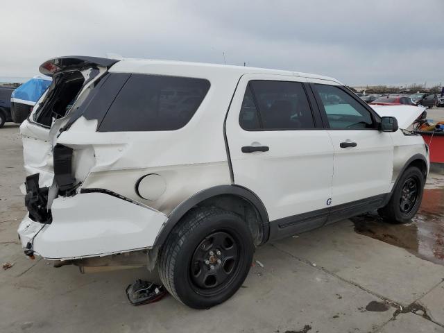 1FM5K8AR3HGB00894 - 2017 FORD EXPLORER POLICE INTERCEPTOR თეთრი ფოტო 3