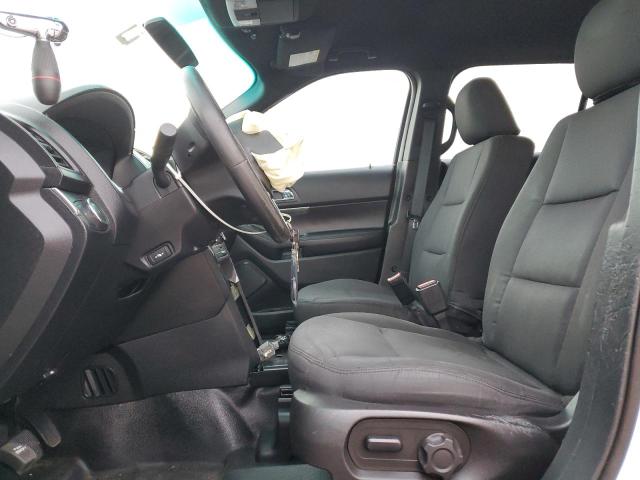 1FM5K8AR3HGB00894 - 2017 FORD EXPLORER POLICE INTERCEPTOR თეთრი ფოტო 7