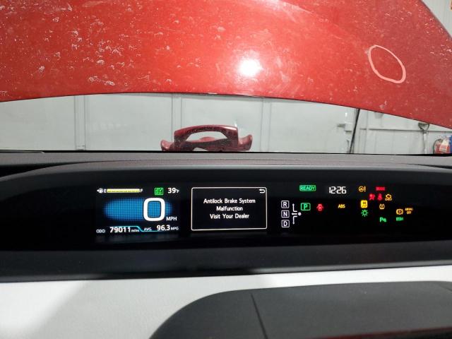 JTDKARFP6H3000853 - 2017 TOYOTA PRIUS PRIM 勃艮第红 照片 9