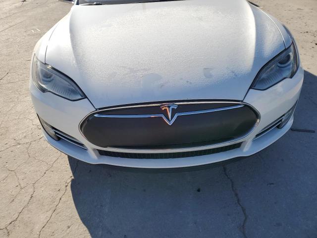 5YJSA1DP9CFP03203 - 2012 TESLA MODEL S WHITE photo 11