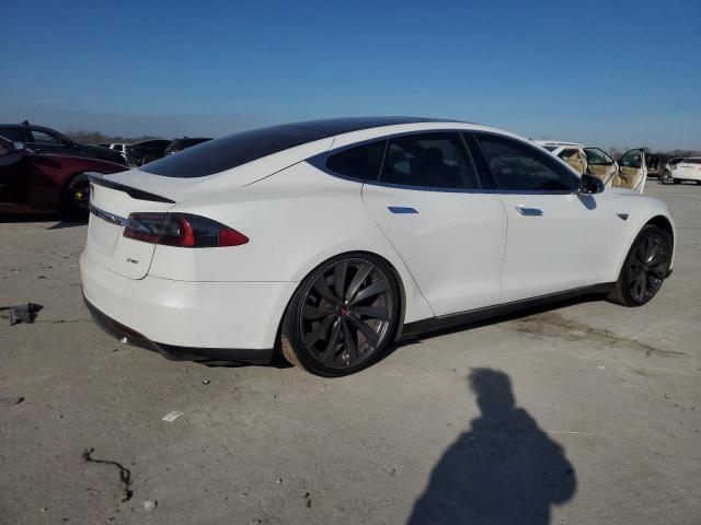 5YJSA1DP9CFP03203 - 2012 TESLA MODEL S WHITE photo 3
