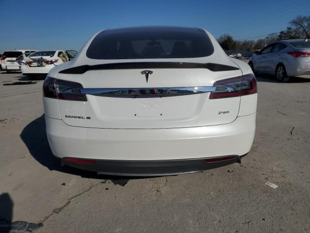 5YJSA1DP9CFP03203 - 2012 TESLA MODEL S WHITE photo 6