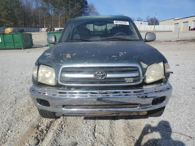 5TBRT34111S170345 - 2001 TOYOTA TUNDRA ACCESS CAB მწვანე ფოტო 5