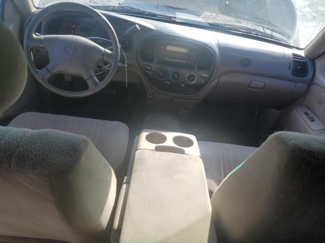 5TBRT34111S170345 - 2001 TOYOTA TUNDRA ACCESS CAB მწვანე ფოტო 8