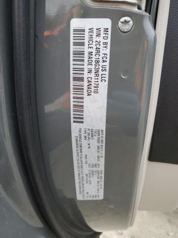 2C4RC1BG3NR117910 - 2022 CHRYSLER PACIFICA TOURING L ნაცრისფერი ფოტო 13