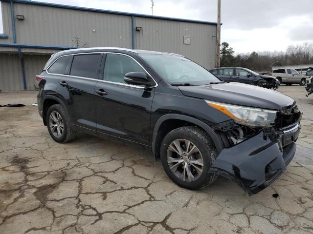 5TDJKRFH4FS110006 - 2015 TOYOTA HIGHLANDER XLE BLACK photo 4