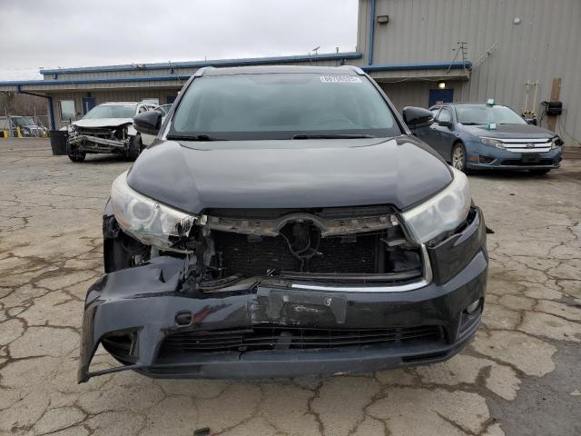 5TDJKRFH4FS110006 - 2015 TOYOTA HIGHLANDER XLE BLACK photo 5