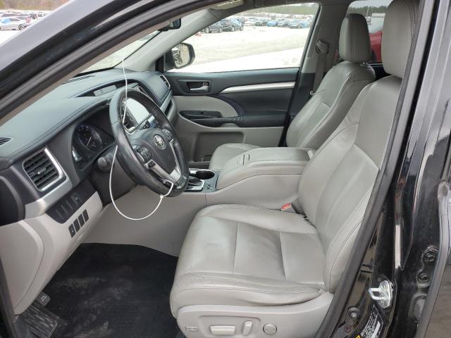 5TDJKRFH4FS110006 - 2015 TOYOTA HIGHLANDER XLE BLACK photo 7