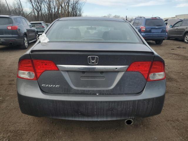 2HGFA16699H352559 - 2009 HONDA CIVIC LX-S 灰色 照片 6