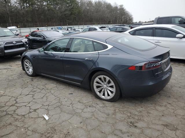 5YJSA1E14HF205749 - 2017 TESLA MODEL S GRAY photo 2
