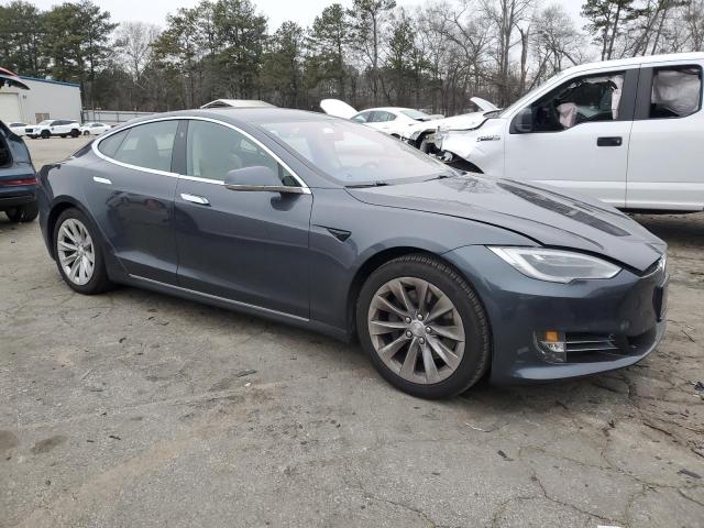 5YJSA1E14HF205749 - 2017 TESLA MODEL S GRAY photo 4