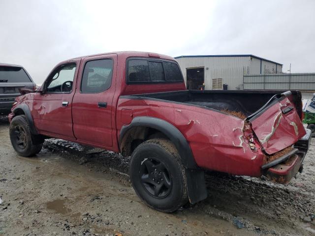 5TEGN92N04Z315755 - 2004 TOYOTA TACOMA DOUBLE CAB PRERUNNER RED photo 2