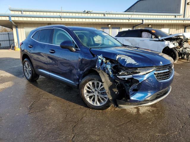 LRBAZLR46ND137623 - 2022 BUICK ENVISION PREFERRED ლურჯი ფოტო 4