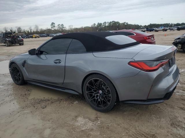 WBS33BA07PCL63105 - 2023 BMW M4 COMPETITION GRAY photo 2