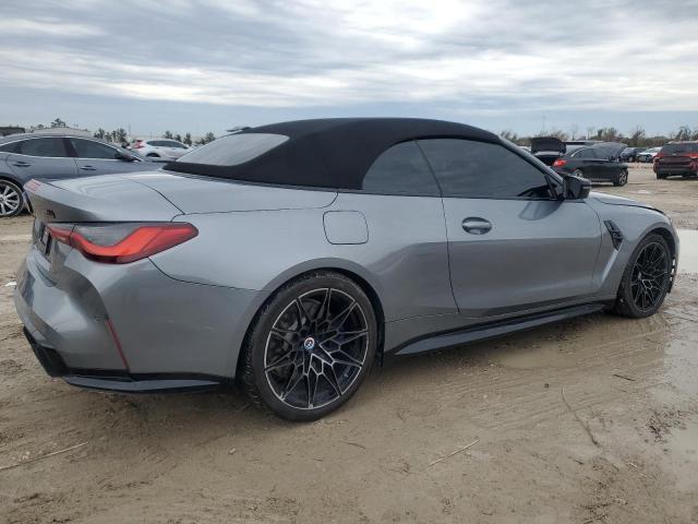 WBS33BA07PCL63105 - 2023 BMW M4 COMPETITION GRAY photo 3