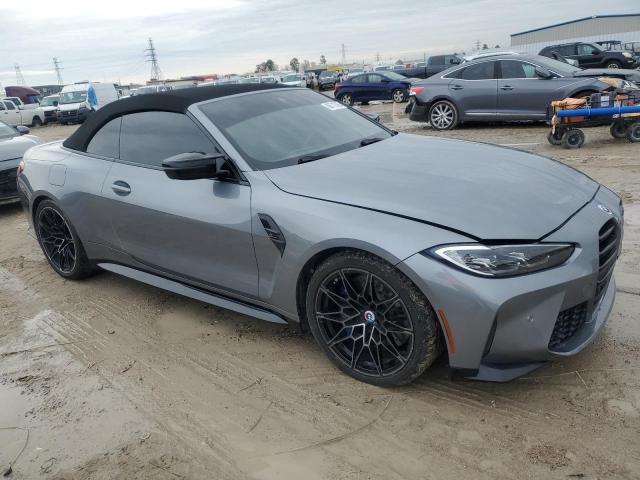 WBS33BA07PCL63105 - 2023 BMW M4 COMPETITION GRAY photo 4