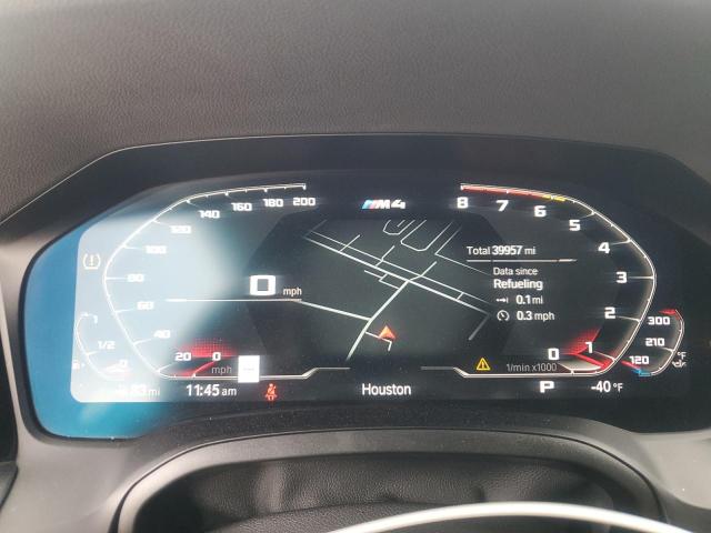 WBS33BA07PCL63105 - 2023 BMW M4 COMPETITION GRAY photo 9