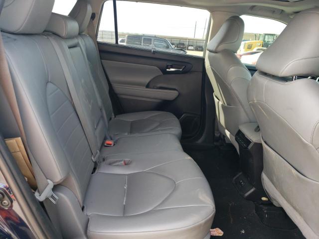 5TDGZRAH0LS002958 - 2020 TOYOTA HIGHLANDER XLE BLUE photo 11