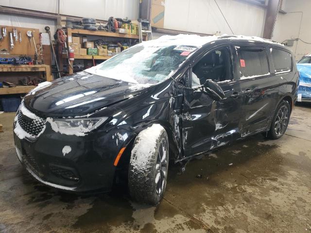 2C4RC3BG1NR119649 - 2022 CHRYSLER PACIFICA TOURING L BLACK photo 1