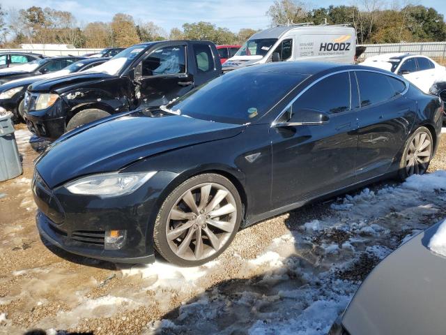 5YJSA1CP4DFP08862 - 2013 TESLA MODEL S BLACK photo 1