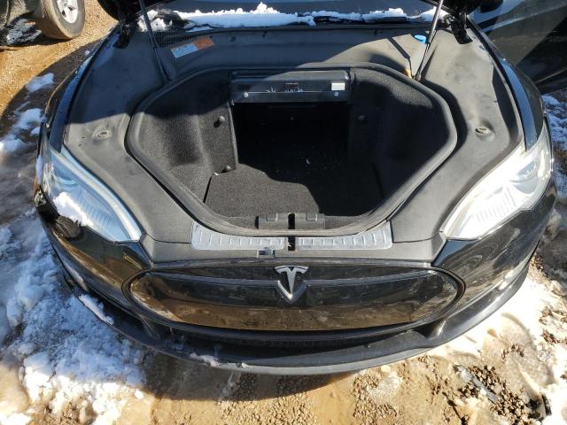 5YJSA1CP4DFP08862 - 2013 TESLA MODEL S BLACK photo 11