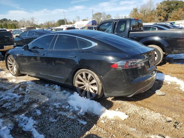 5YJSA1CP4DFP08862 - 2013 TESLA MODEL S BLACK photo 2